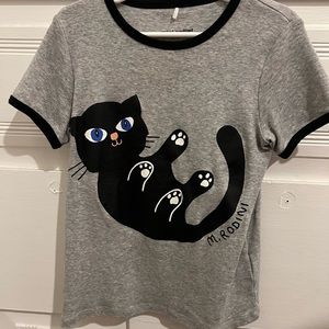 Mini Rodini Baby Cat T-Shirt 7-9
